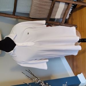 Vineyard Vines White Performance Polo